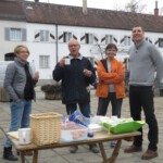 Für alle Teilnehmer gab es Wiener mit Semmel, Kekse und Kaffee