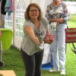 Andrea Kapeller siegreich in der ersten Runde