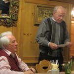 Gewohnt souverän leiteten Wolfgang Millauer und Reinhold Bahl die Wahlen